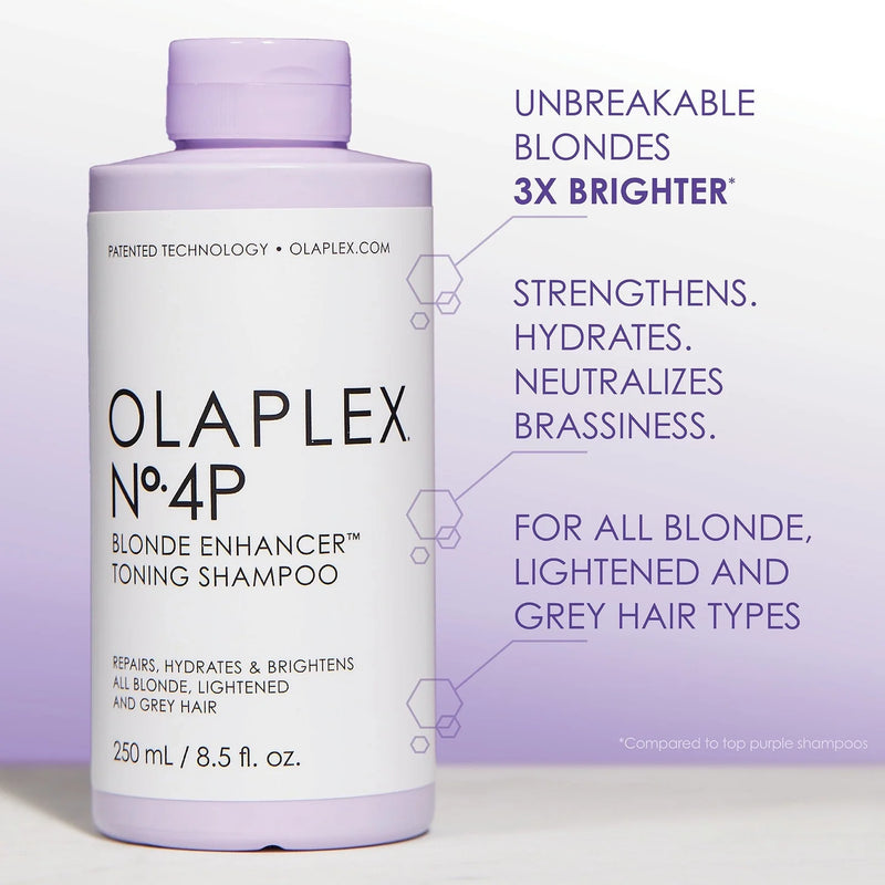 Olaplex No.4 P Blonde Enhancer Toning Shampoo