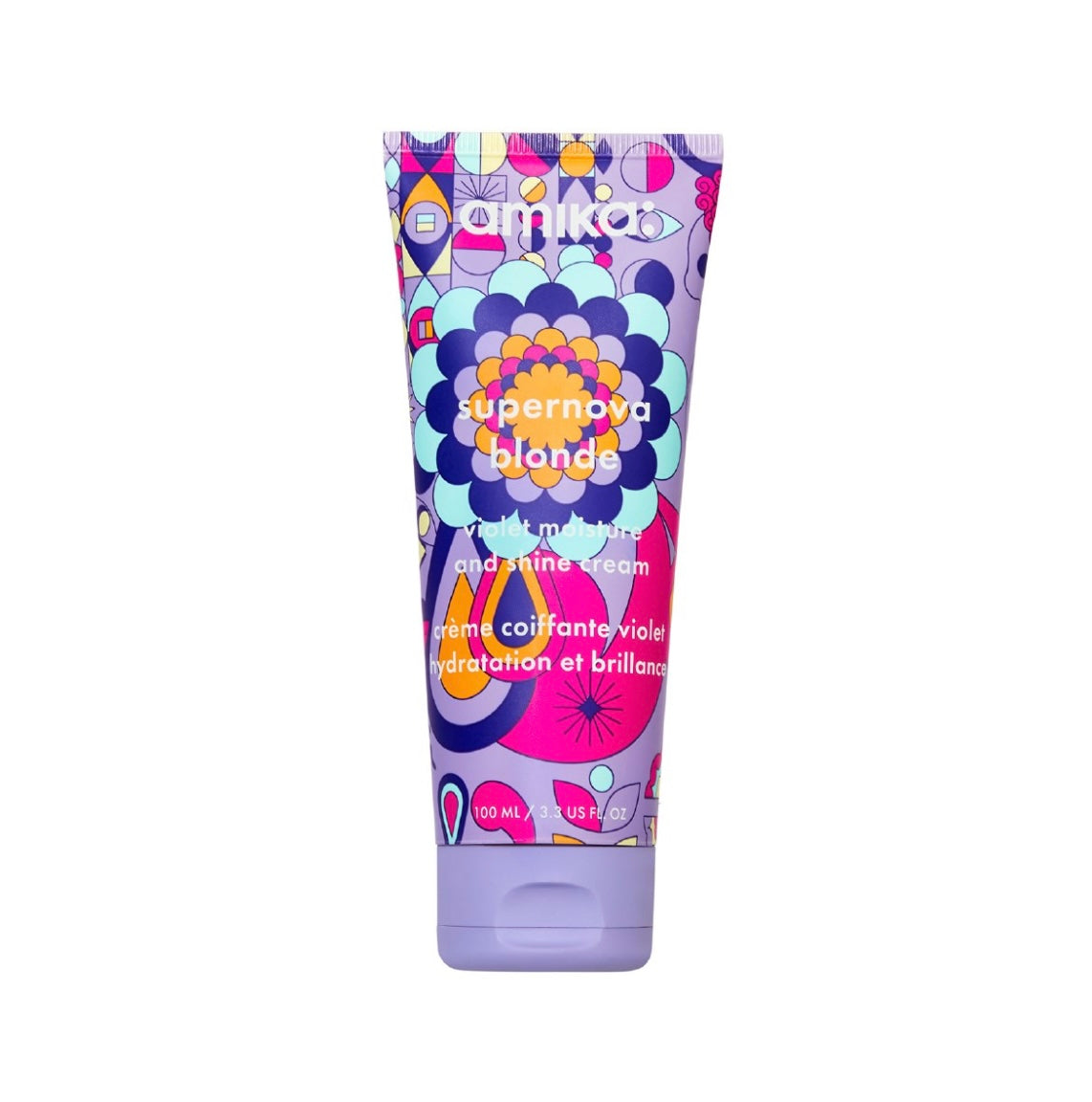 Amika Supernova Blonde Violet Moisture & Shine Cream 100ml