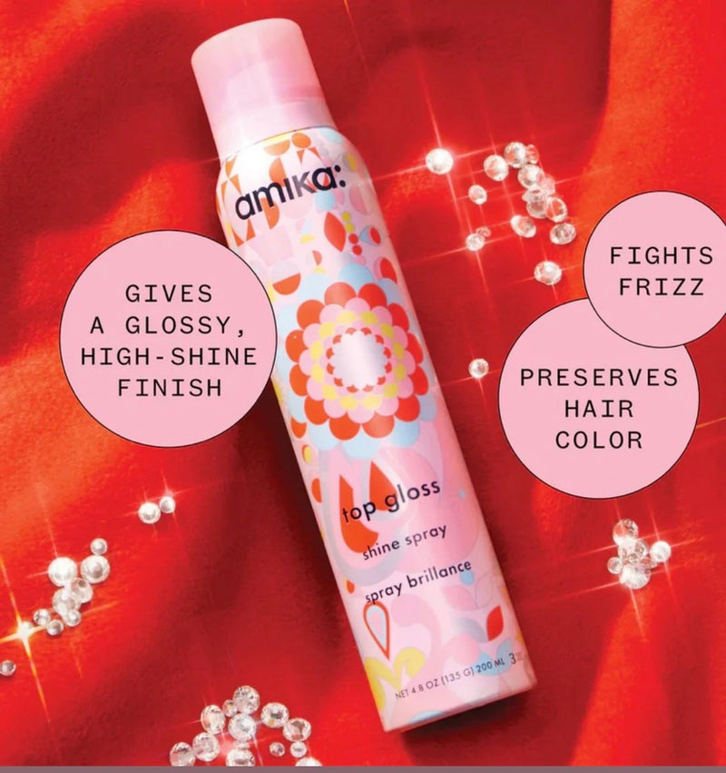 Amika Top Gloss Shine Spray 5.3oz