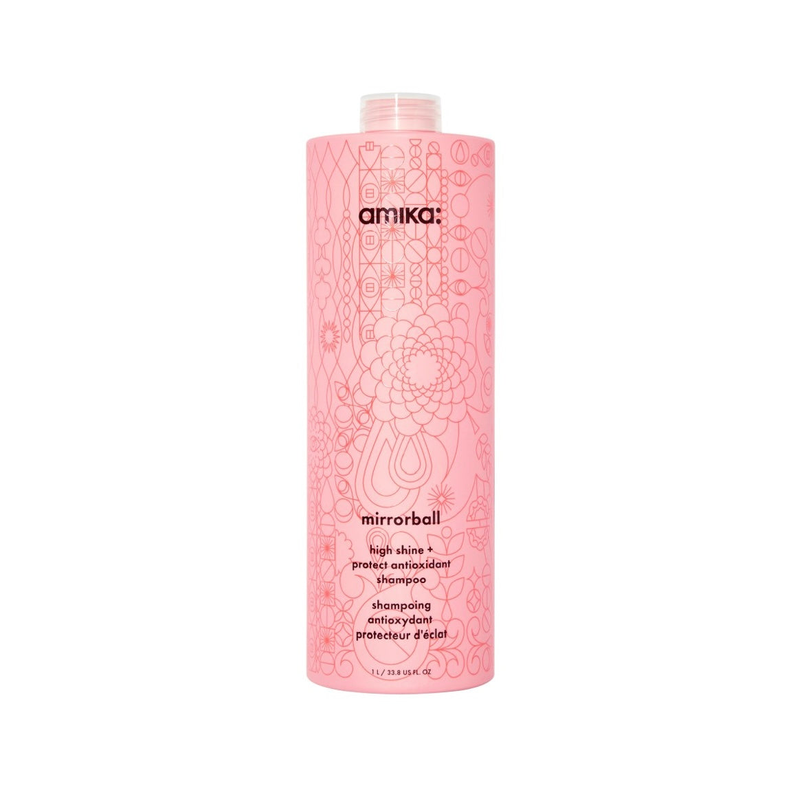 Amika Mirrorball High Shine & Protect Antioxidant Shampoo 1L