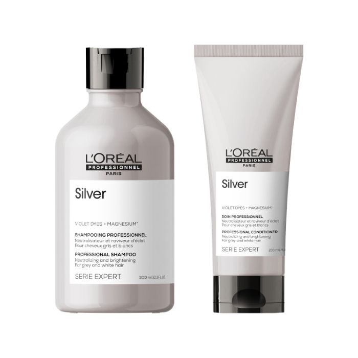 L'Oréal Professionnel Serie Expert Silver Shampoo 300ml & Conditioner 200ml