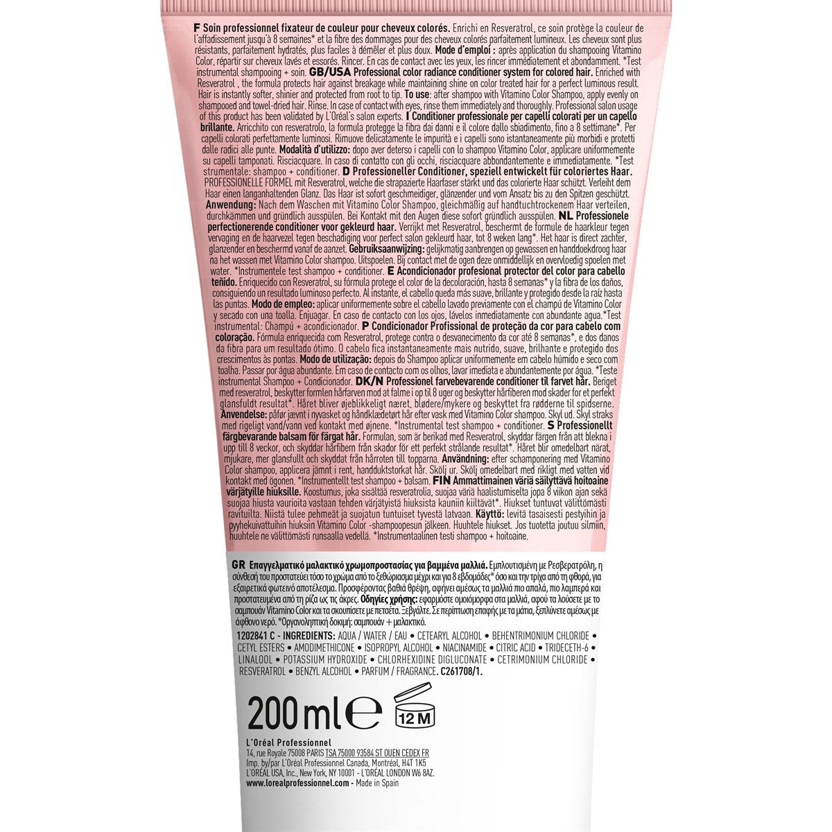 L'Oréal Professionnel Serie Expert Vitamino Colour Conditioner 200ml