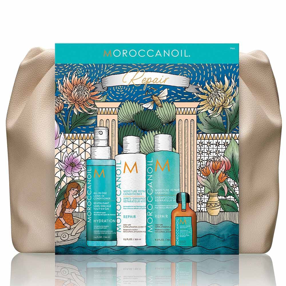 Moroccanoil Moisture Repair with a Free All in One Leave-in Conditioner Gift Set (worth £78)