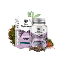 Empower – Mushroom Blend for Perimenopause Support (60 Capsules)