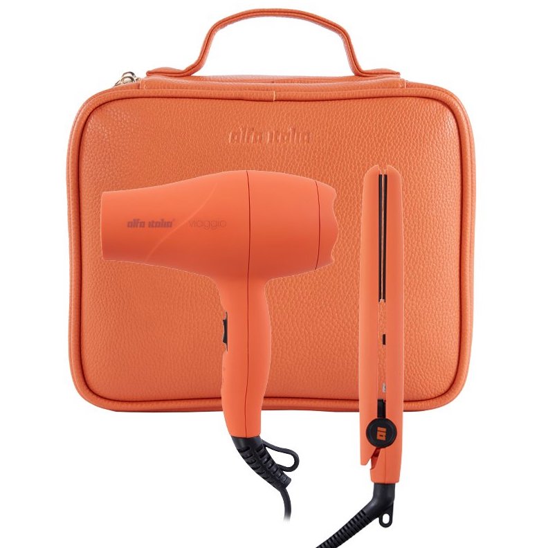 Alfa Italia Viaggio Hair Dryer & Straightener Travel Set