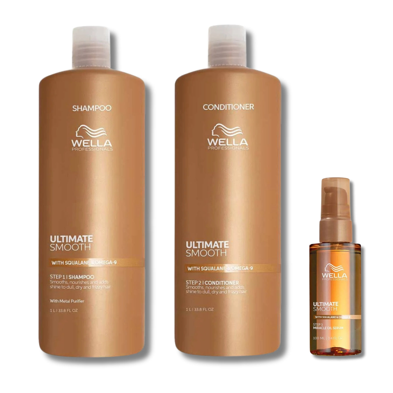Wella Professionals Ultime Smooth 3本セット 【公式通販】