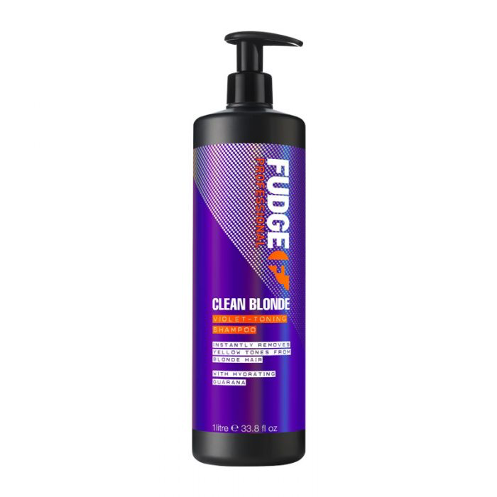 Fudge Professional Blonde Violet Toning Shampoo 1 Litre