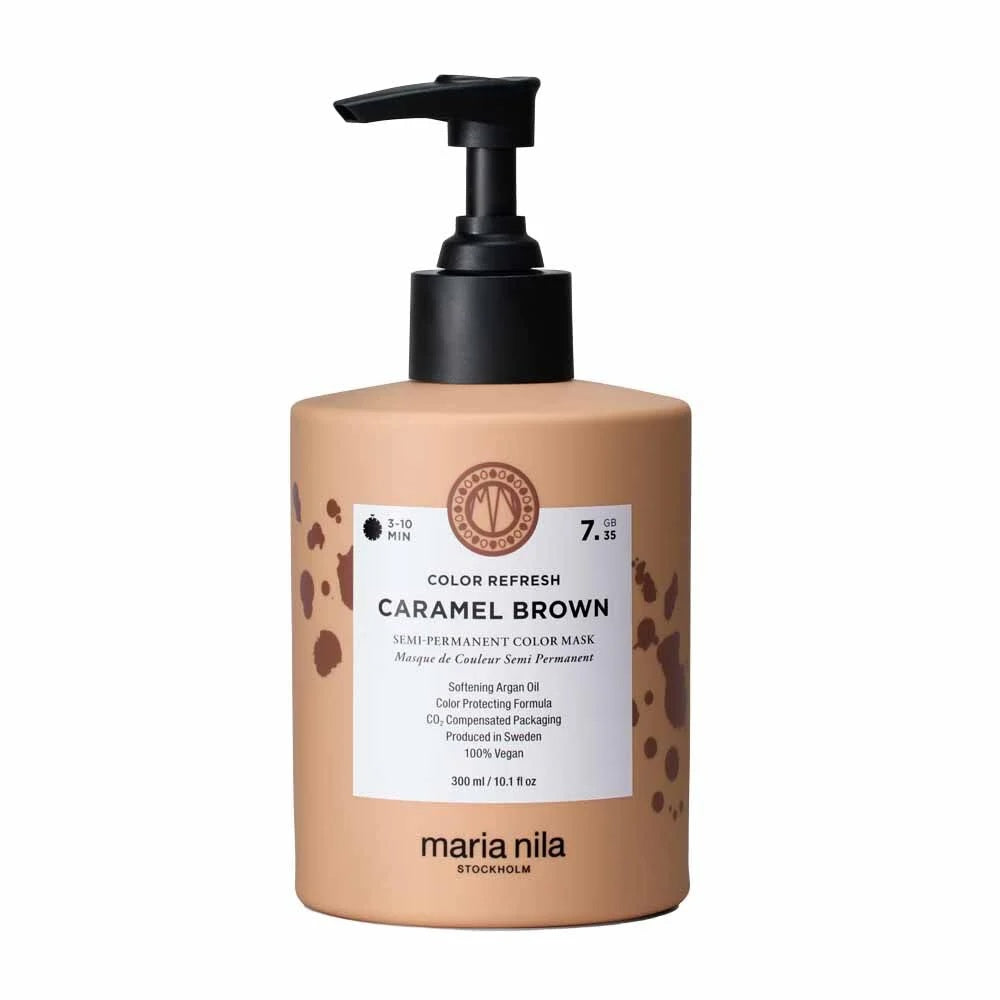 Maria Nila Colour Refresh - Caramel Brown 7.35 300ml