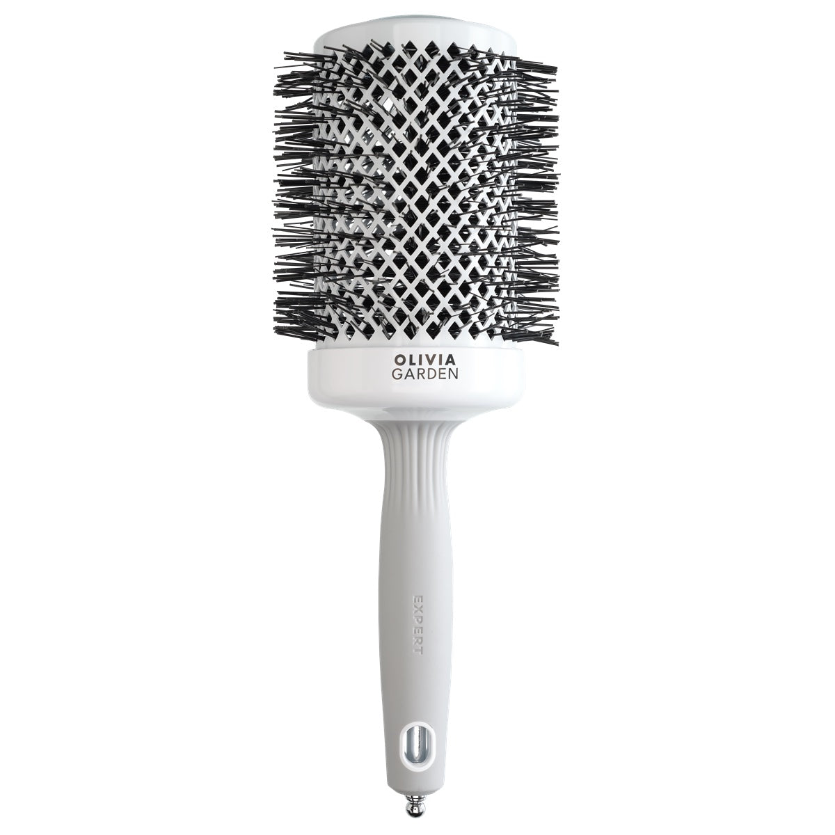 Olivia Garden Expert Blowout Speed Brush White and Grey 65