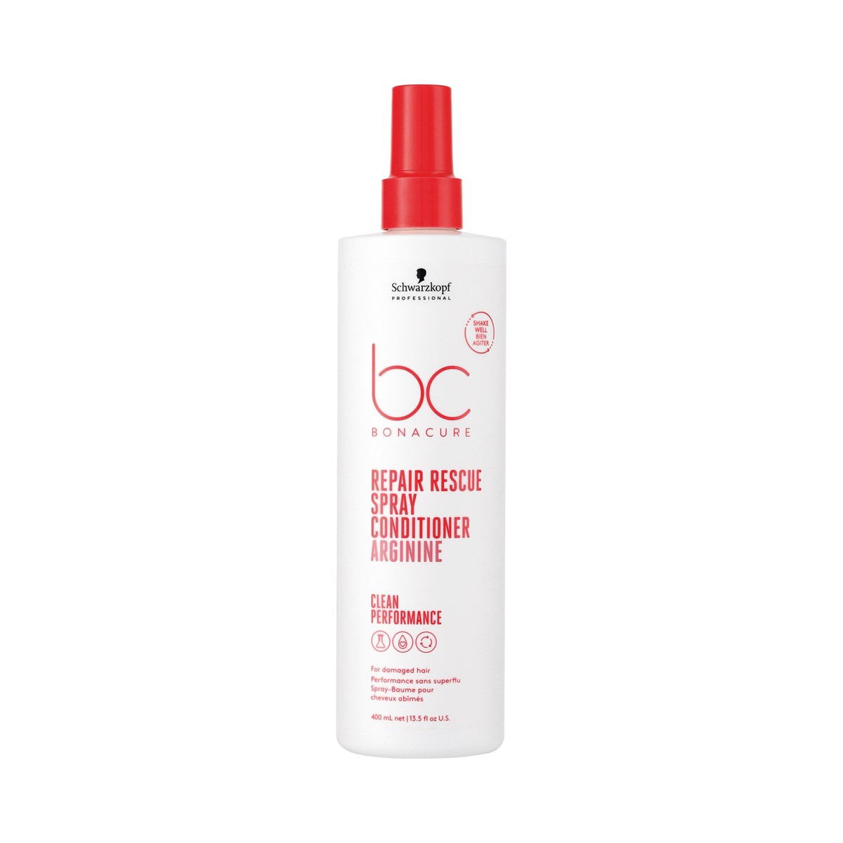 Schwarzkopf BC Bonacure Clean Repair Rescue Spray Conditioner - 400ml