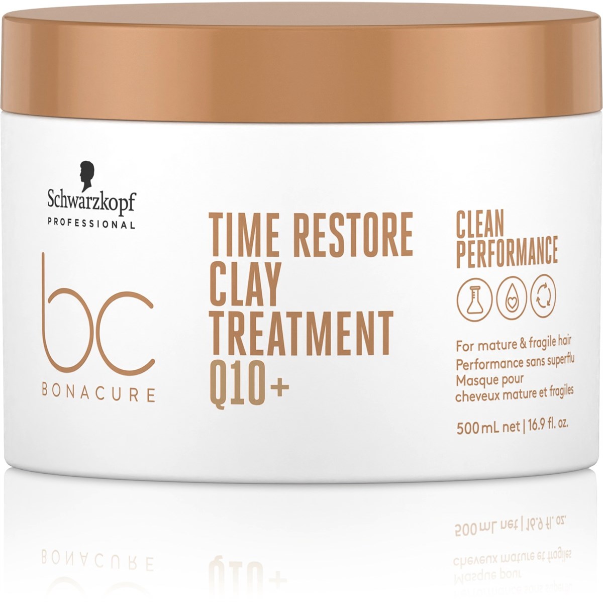 Schwarzkopf BC Bonacure Clean Time Restore Clay Treatment - 500ml